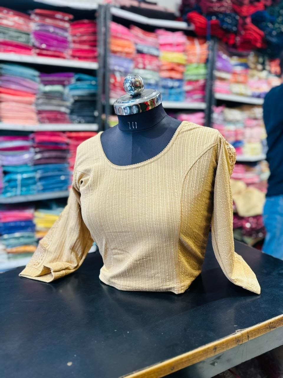 Gold Shimmer Blouse