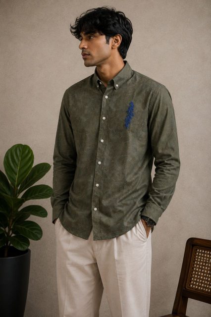 Veliger ash green(blue design)